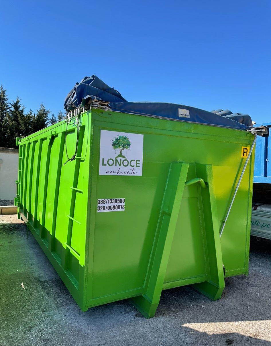 cassa per inerti raccolta materiali lonoce ambiente